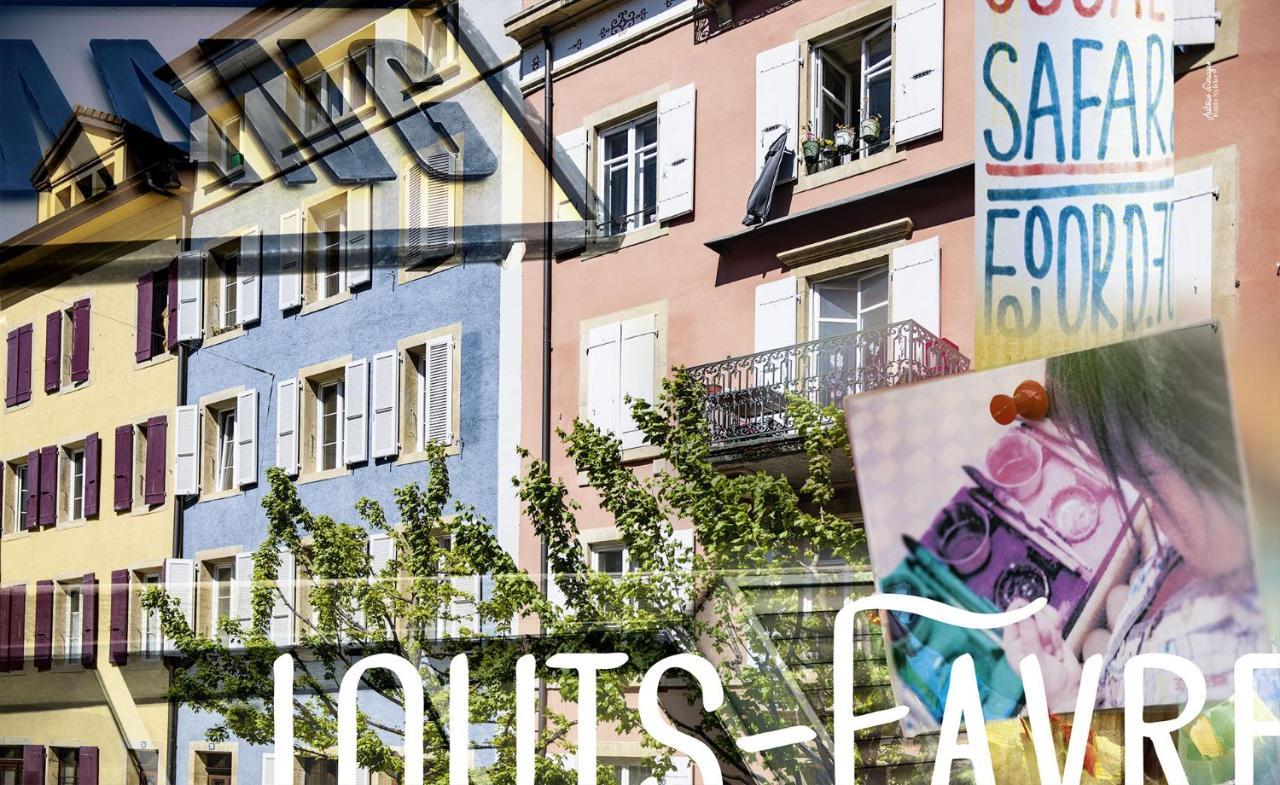 B&B Louis-Favre 21 Невшатель Екстер'єр фото