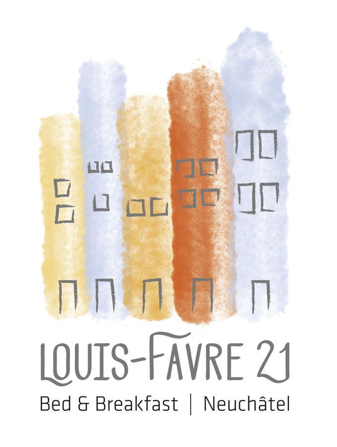 B&B Louis-Favre 21 Невшатель Екстер'єр фото